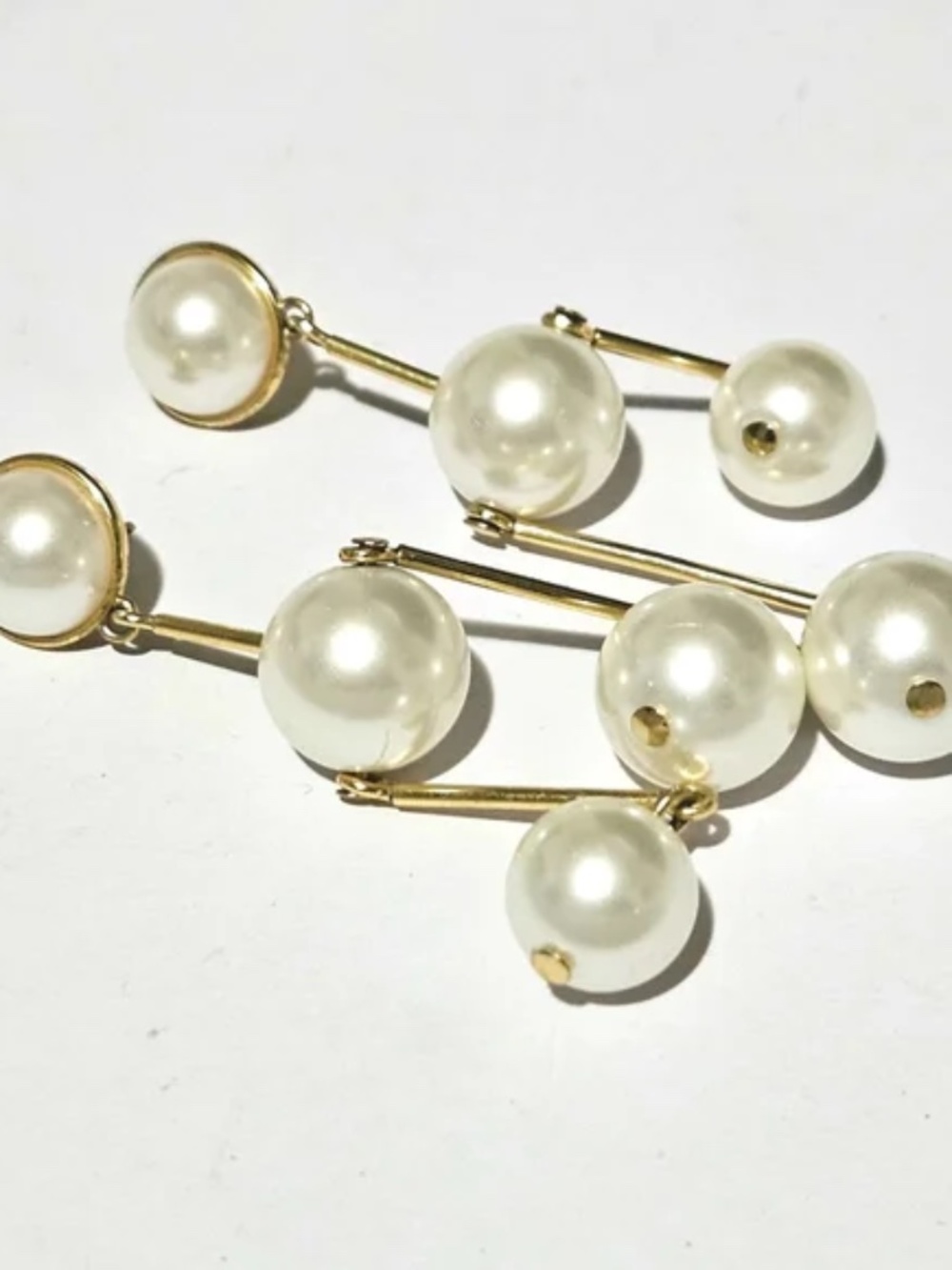 JCrew Pearl Articulated Earrings